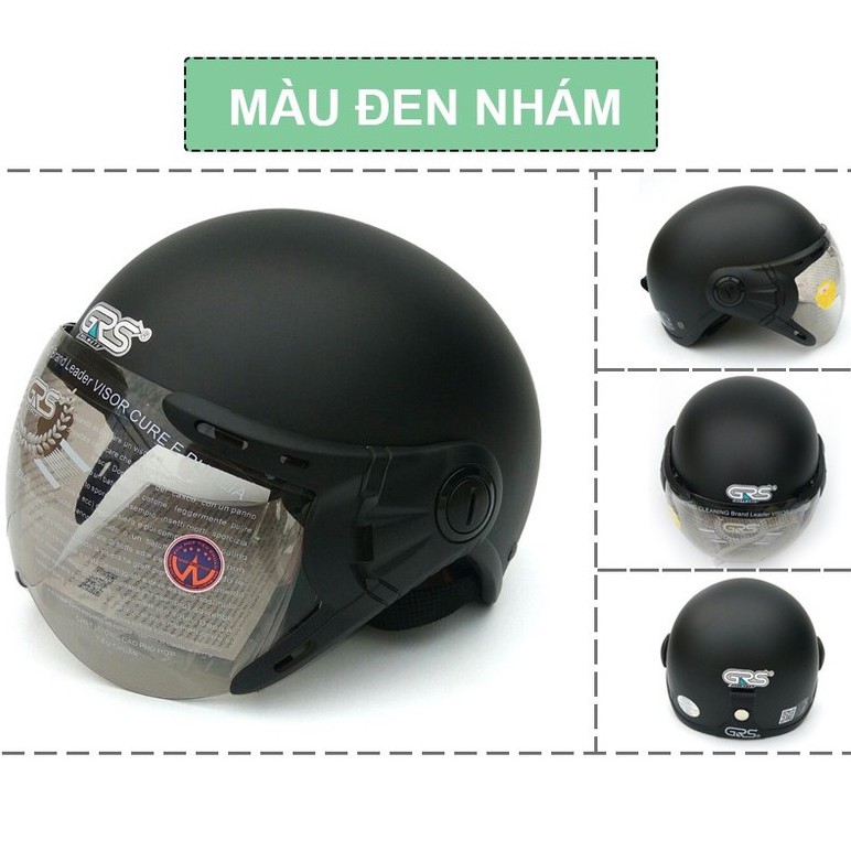 BÁN BUÔN - MŨ BẢO HIỂM 1/2 LIỀN KÍNH -