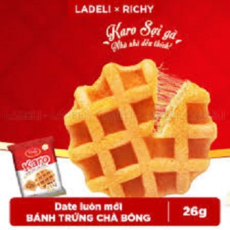 Bánh Trứng tươi-Chà Bông KARO Richy 156g