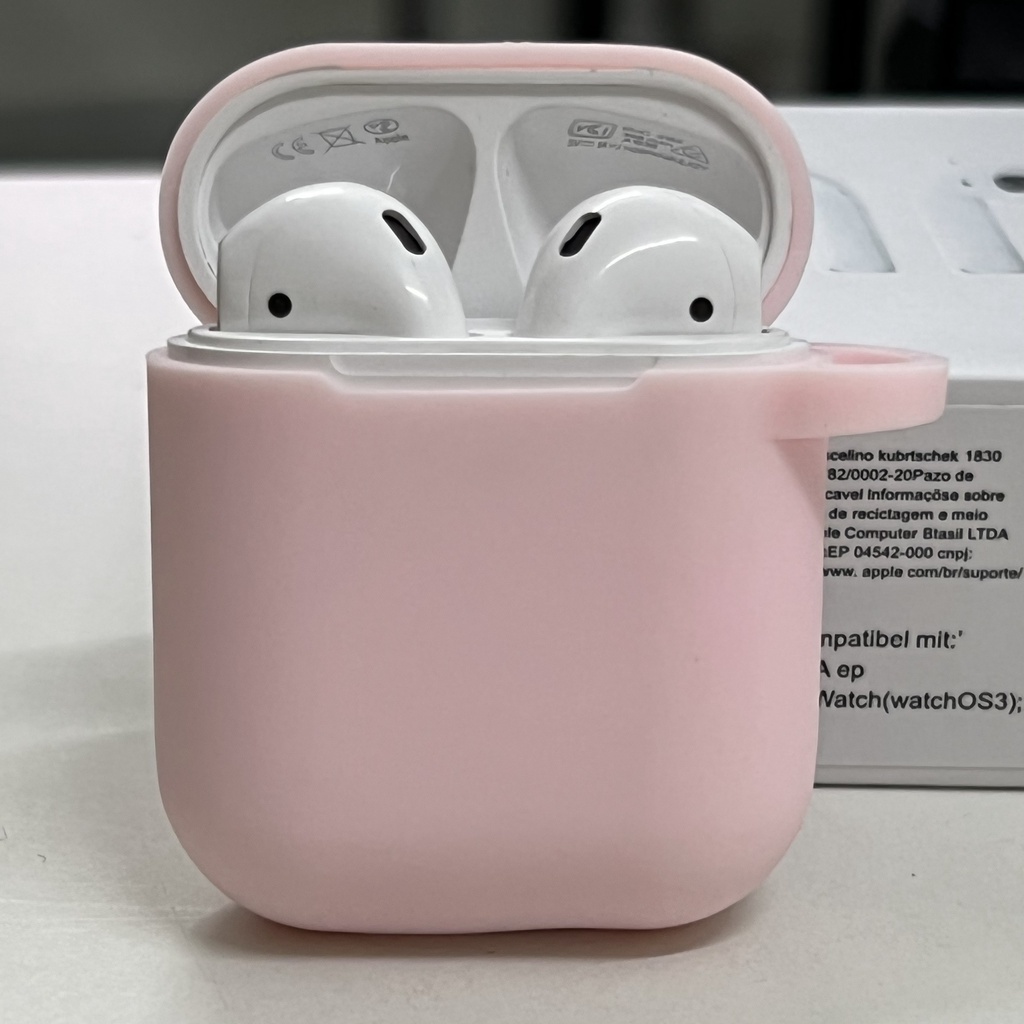 vỏ chống bẩn case airpods 1 2 bảo vệ tai nghe bluetooth nhiều màu ốp dày chống bẩn