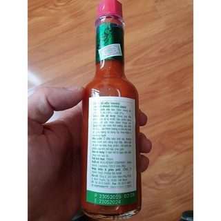 SỐT ỚT ĐỎ TABASCO 150ML nhập khẩu Mỹ
