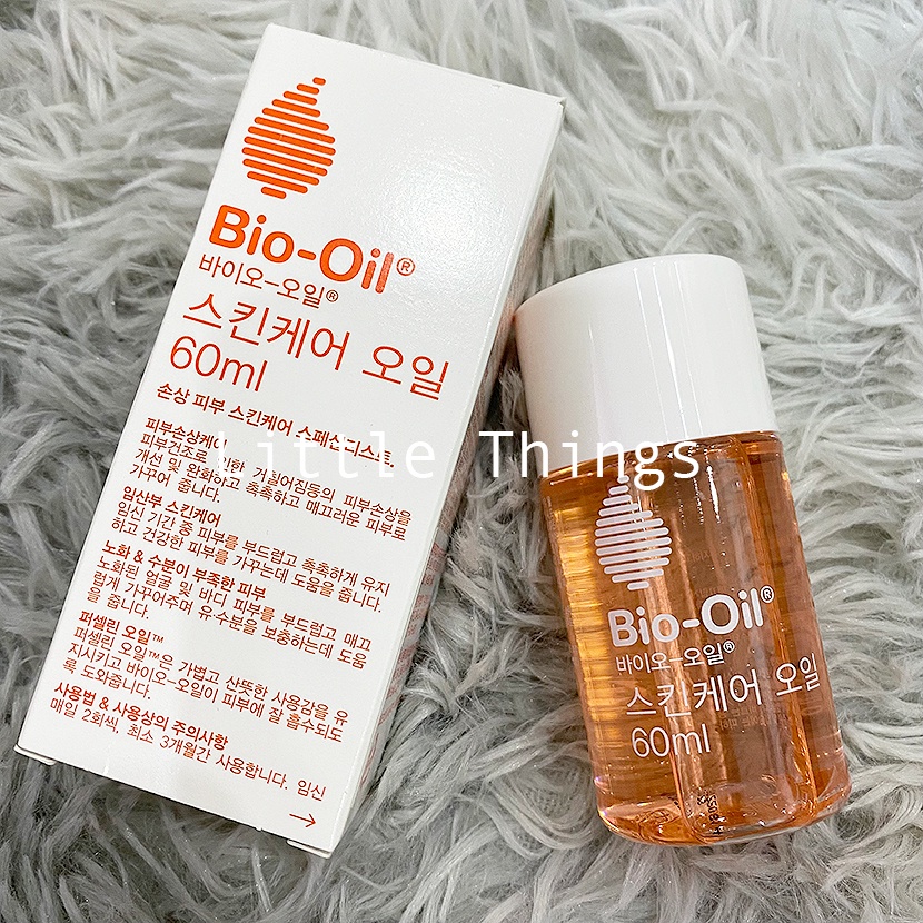 &lt;Hàng có sẵn&gt; Bio-Oil Tinh dầu giúp mờ sẹo và giảm rạn da hiệu quả 60ml (Hàng chính hãng Hàn Quốc)