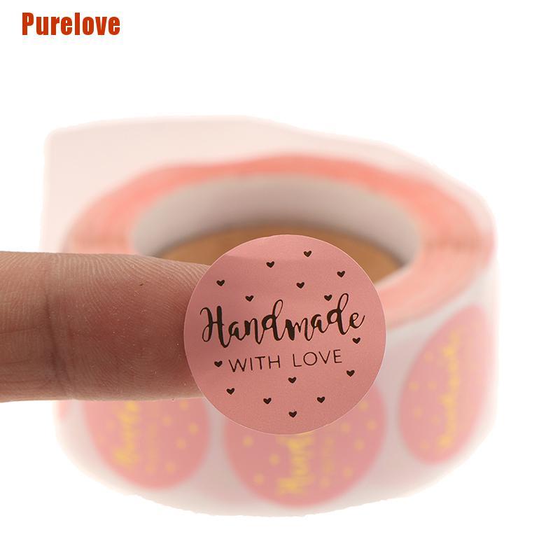 Cuộn 500 Miếng Dán Chữ Thank You For Your Order In