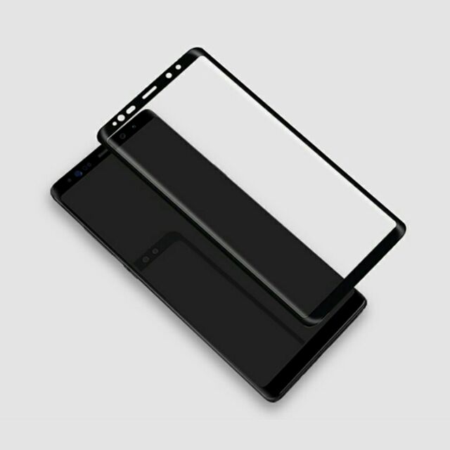 Dán kính cường lực 5D xịn cho Galaxy Note 8 - Full keo toàn màn hình tặng kèm ốp silicon cao cấp
