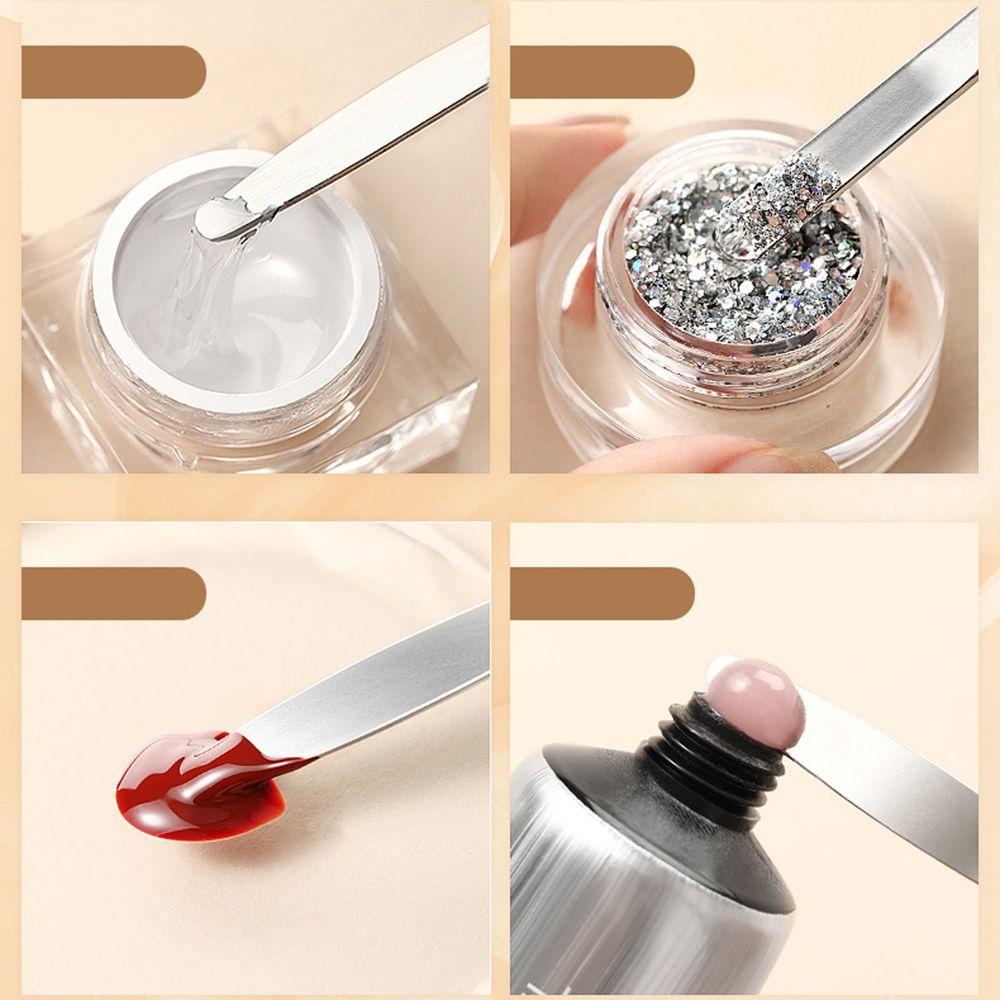 Que Gỗ Trộn Kem Nền Nhiều Màu Sắc Chuyên Dụng Cho Salon Làm Móng