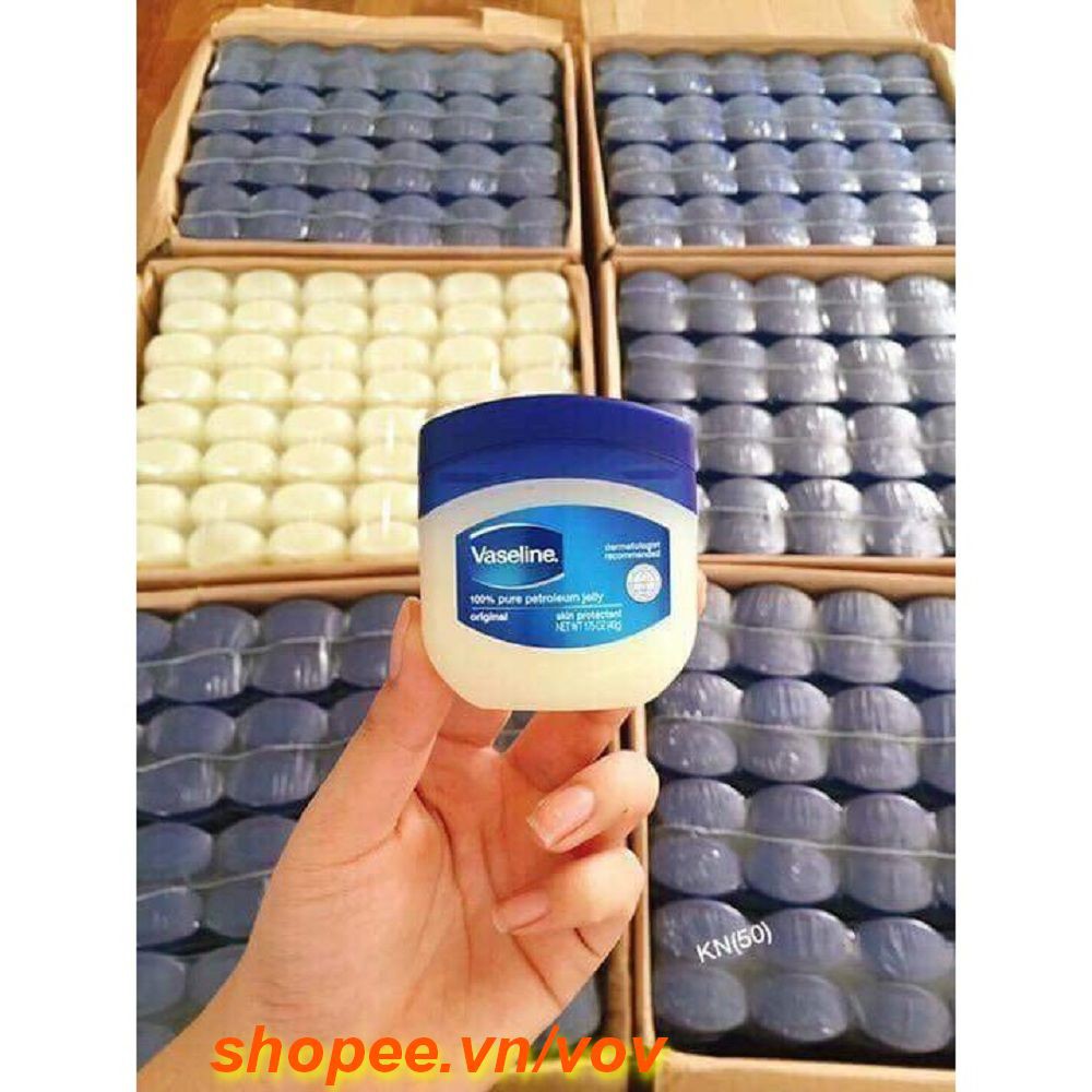 SÁP DƯỠNG VASELINE 49G KHÔNG MÀU