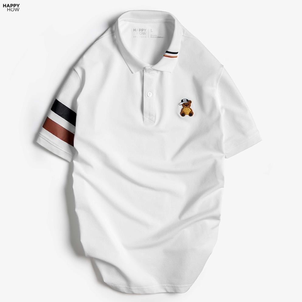 Áo thun Polo nam cổ bẻ TEDI vải cá sấu Cotton xuất xịn, chuẩn form,sang trọng-lịch lãm - HAPPYHOW New -