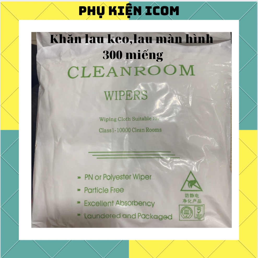 PK018-Khăn lau keo, lau màn hình, kính điện thoại, laptop, vải khăn lau bụi chuyên dụng