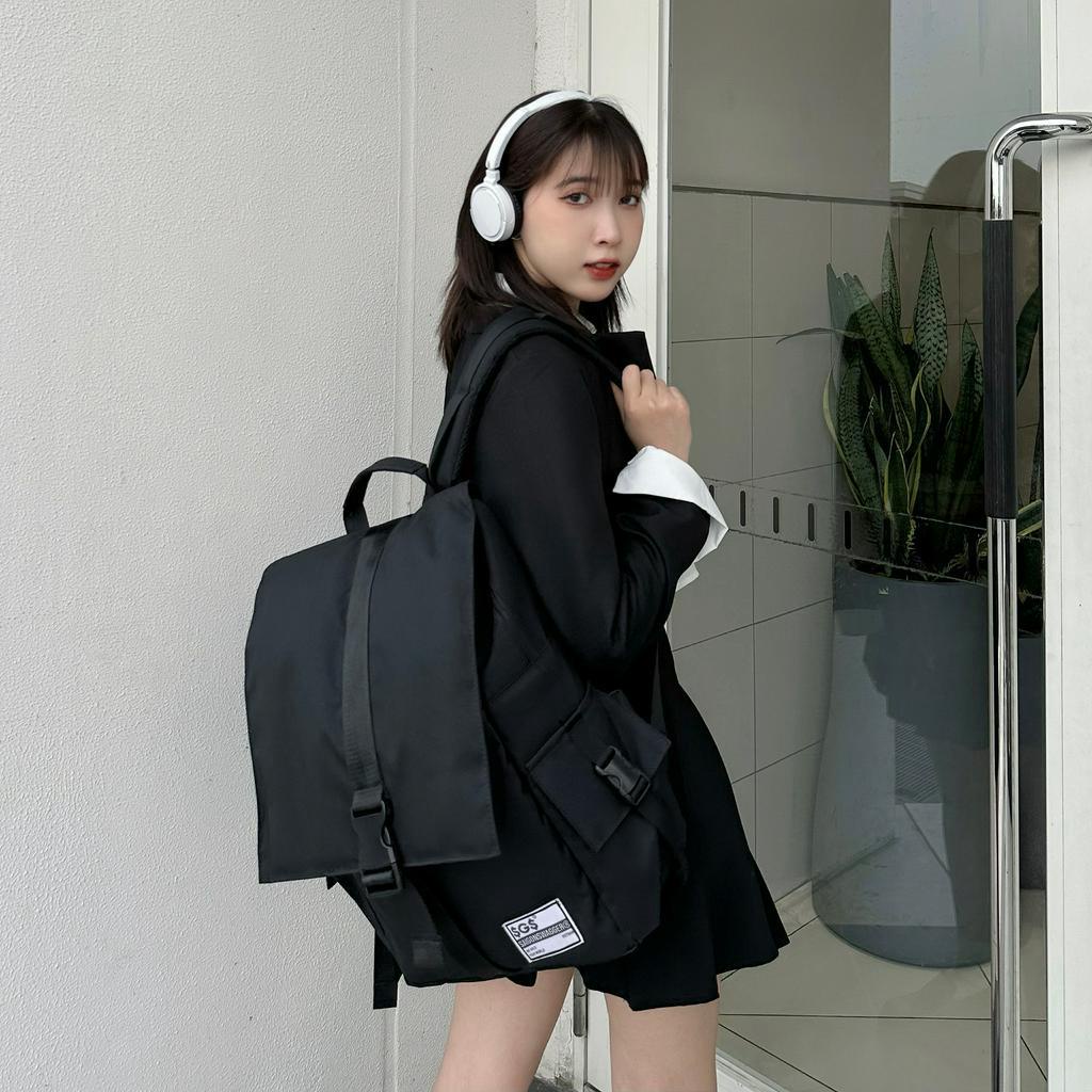 Balo Nam Nữ Vải Chống Nước SAIGONSWAGGER SGS Flapped Backpack, Ngăn Chống Sốc Laptop 15inch | BigBuy360 - bigbuy360.vn