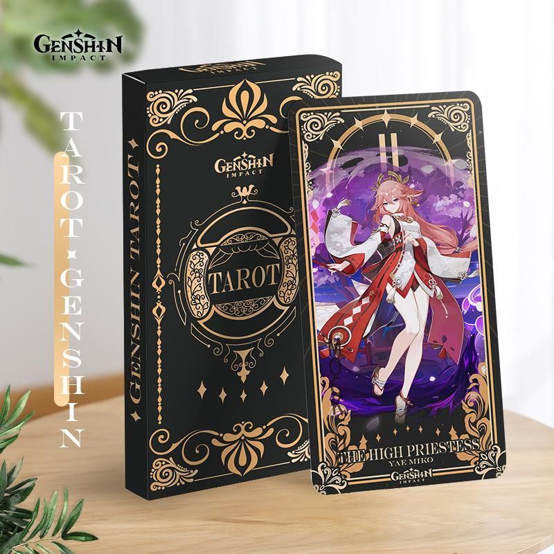 GENSHIN IMPACT TAROT bộ bài card tarot genshin impact dày dặn hàng sưu tầm