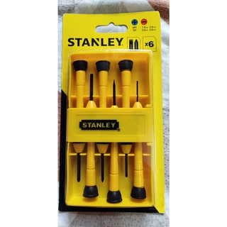 Bộ tô vít điện tử 6 chiếc stanley stht66052