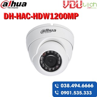 Camera hồng ngoại HD-CVI Dahua HAC-HDW1200MP