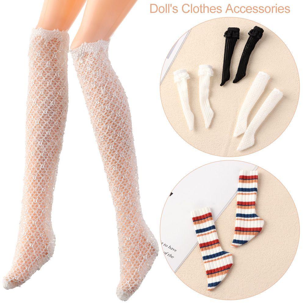 RAINBOW Tất Sọc Thời Trang Cho Búp Bê