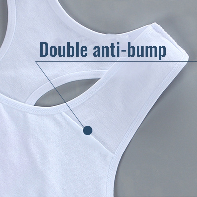 Haha Set Áo Ngực Không Đệm In Hình Mặt Cười Lưỡi Dễ Thương Phù Hợp Với Tuổi Teen / Bé Gái