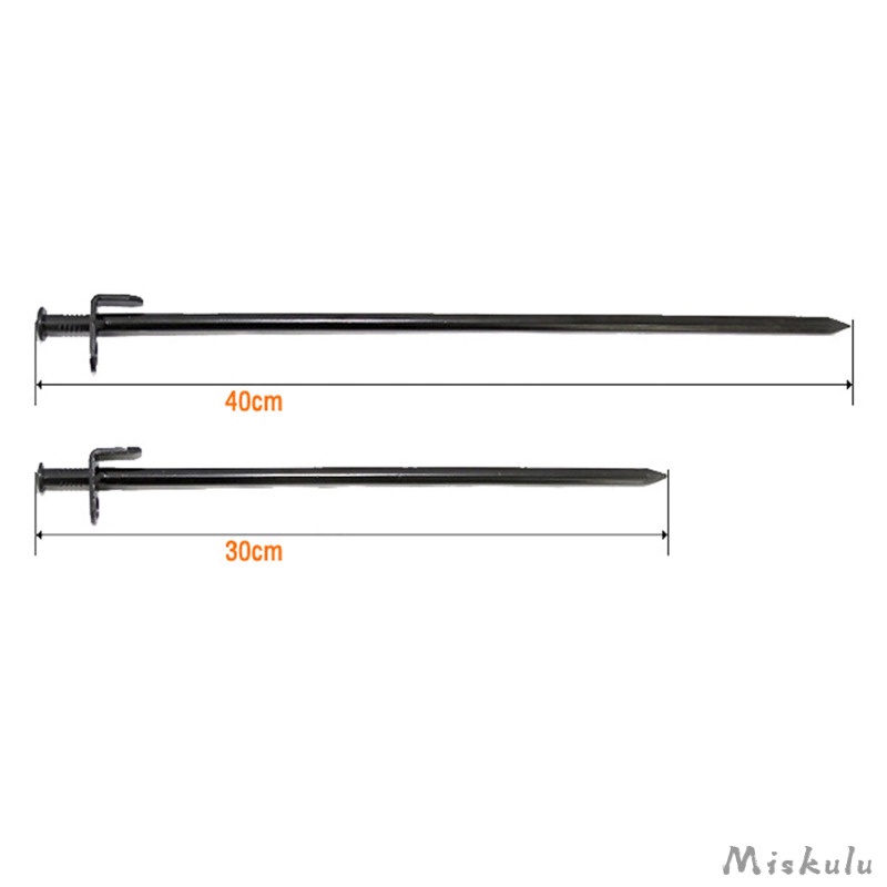 Cọc Cắm Lều Bằng Thép Carbon 40cm 16 "5-8 Người