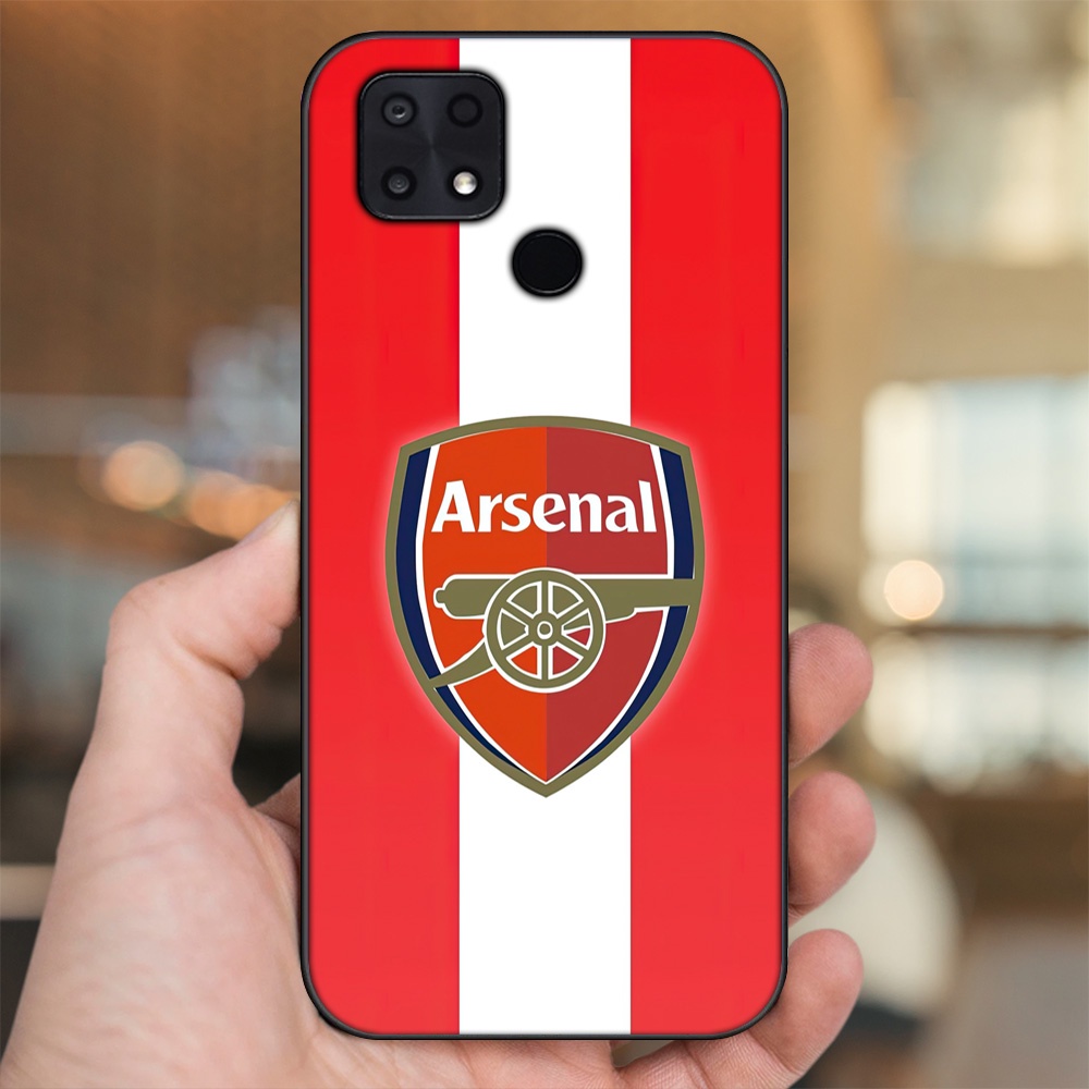 Ốp lưng Xiaomi Poco C40 viền đen in hình Arsenal FC