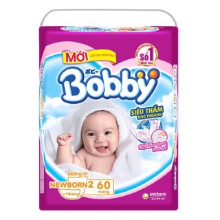 [TẶNG THÊM MIẾNG]Miếng lót sơ sinh Bobby Nb1-108M/NB2-60