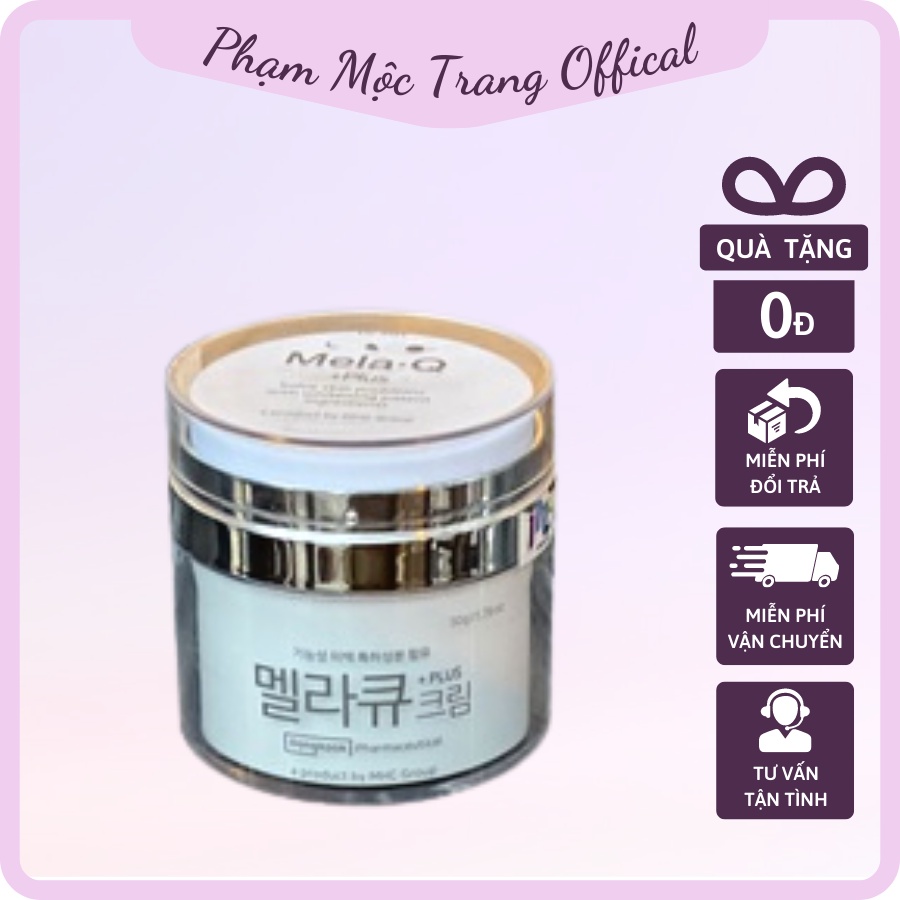Kem Nám Dr.mh Mela Q Plus Làm Mờ Dần Những Vết Nám Tàn Nhang Lâu Năm