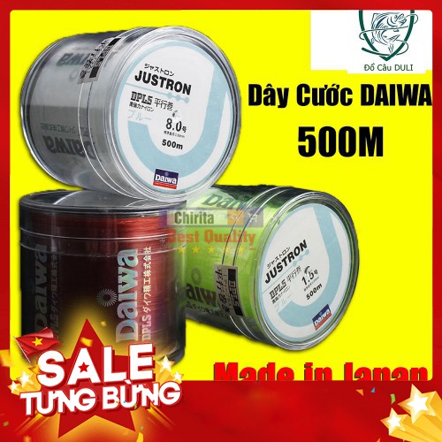 Cần câu cá ❤️FREE SHIP❤️ Dây Cước Câu Cá Siêu Bền Daiwa 500m DC-1 ,đảm bảo rẻ nhất