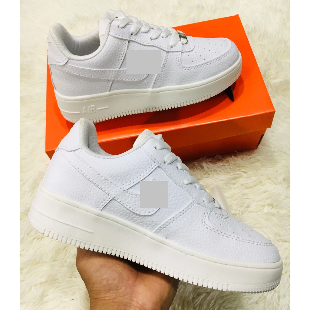 [Mã FAGREEN245 giảm tới 30K đơn 99K] Giày Thể Thao Sneaker AF1 Trắng Full Nam Nữ Thời Trang | BigBuy360 - bigbuy360.vn