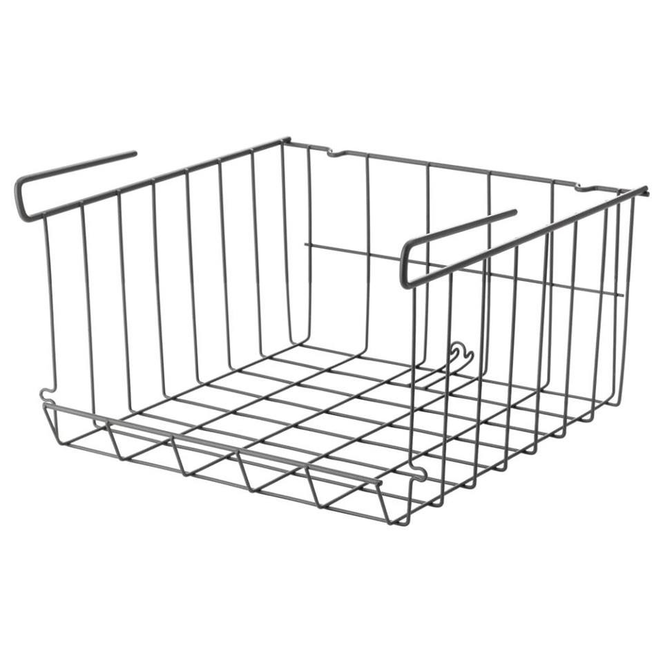 Giỏ cài móc thành đợt tủ, cạnh tủ Observator IKEA