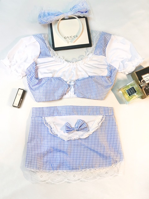 Set bộ cô hầu gái xanh (Ảnh thật) | BigBuy360 - bigbuy360.vn