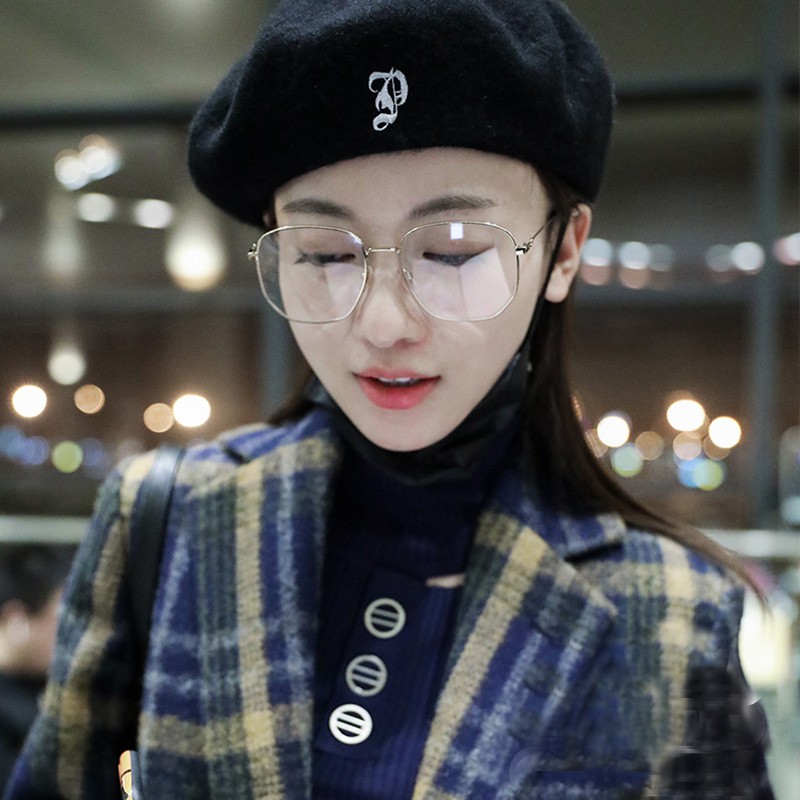 Kính Gọng Vuông Kim Loại Màu Xanh Thời Trang | BigBuy360 - bigbuy360.vn