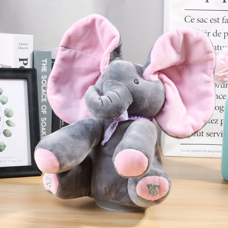 Voi Nhồi Bông Biết Nói Đáng Yêu Cho Bé