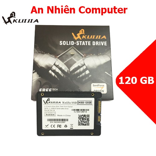 SSD KUIJIA 120Gb/128Gb chuẩn Sata 3 2,5inch - New - BH 36 Tháng