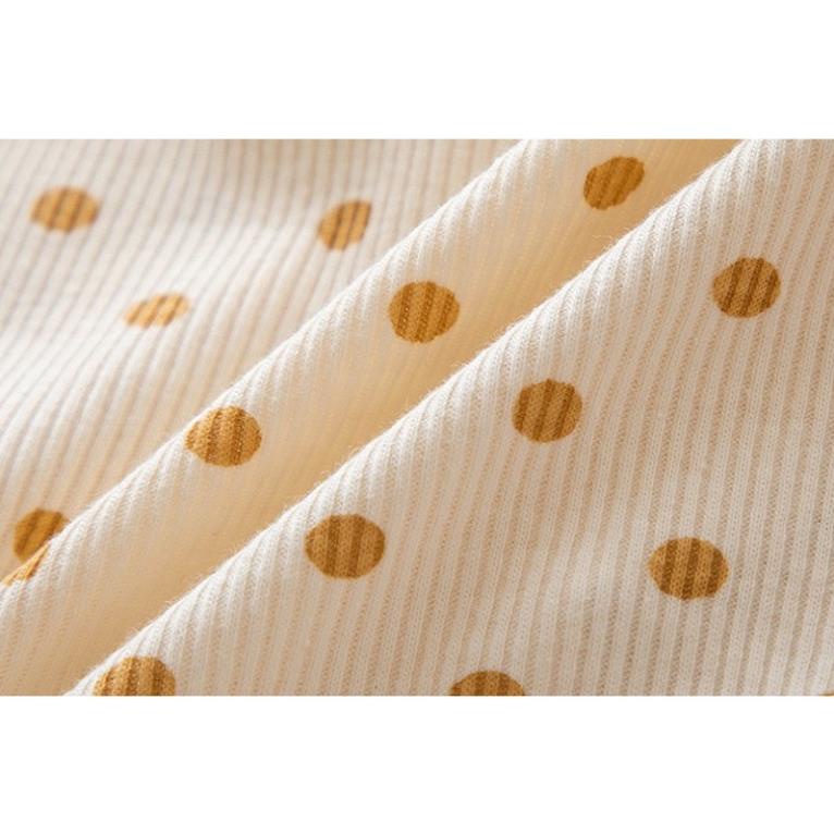 Quần Lót Nữ ❤️ Quần Lót Cotton Trà Sữa Chấm Bi Ngang Eo Mềm Mại Co Dãn Thoáng Khí 2116