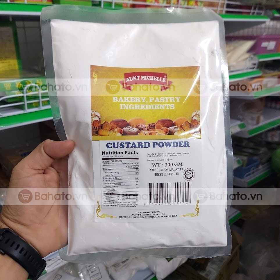 Bột custard powder (bột trứng sữa) Malaysia gói 300g