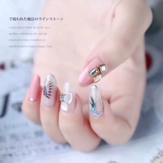 Phụ kiện đá khối hàn quốc trang trí móng
