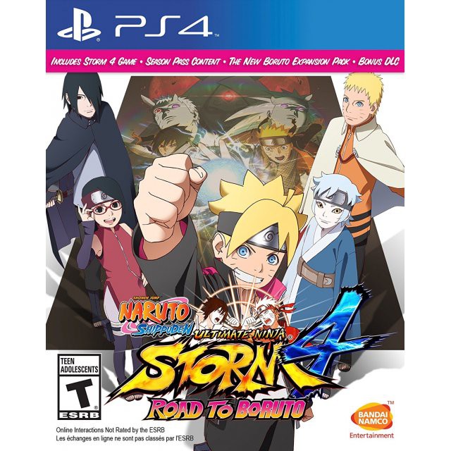 Game Ps4 NARUTO Ultimate Ninja STORM 4 Road to Boruto