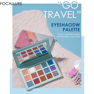 Mua ngay bảng phấn mắt 15 màu lâu trôi kháng nước focallure fa100 hot