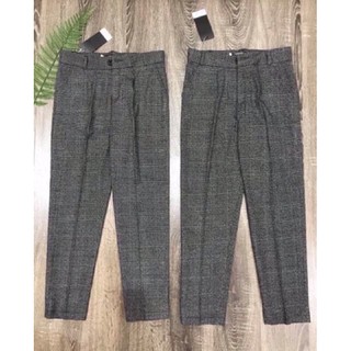 Ảnh thật- Quần baggy kẻ caro hàng vnxk