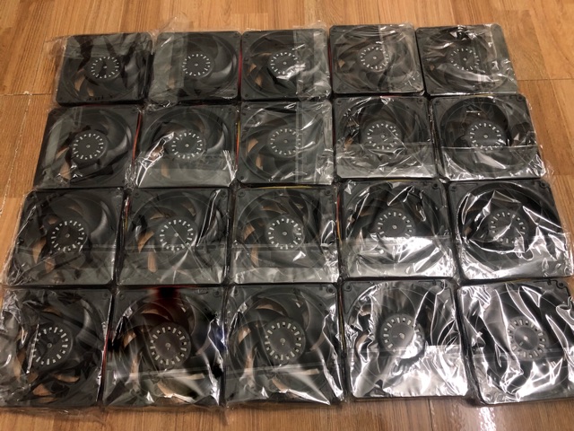 Quạt fan case EK Vardar - GentleTyphoon thổi rad 4pin NEW
