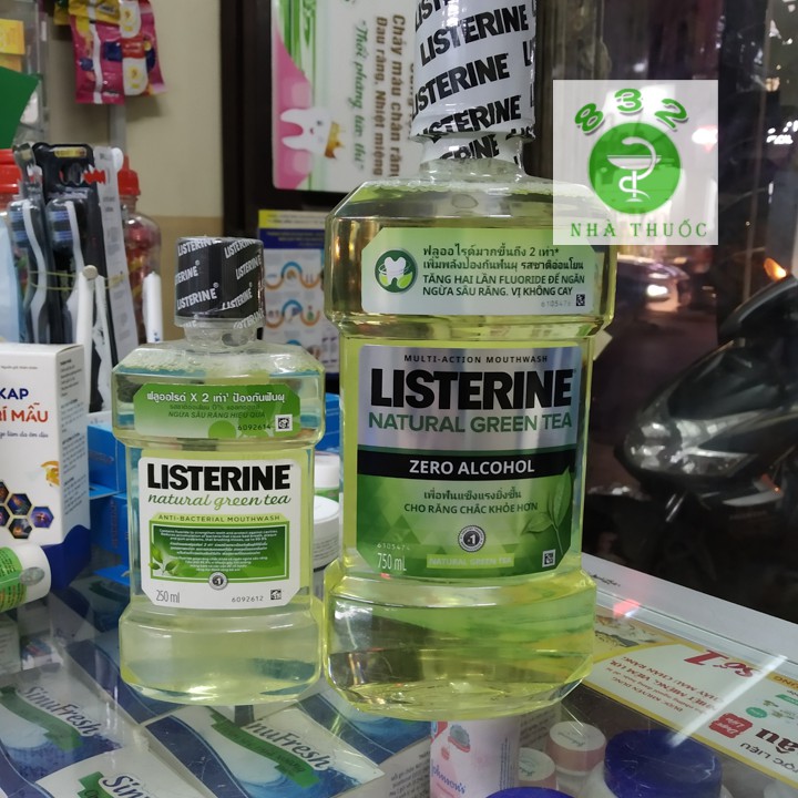 Nước Súc Miệng Listerine Trà Xanh 750ml