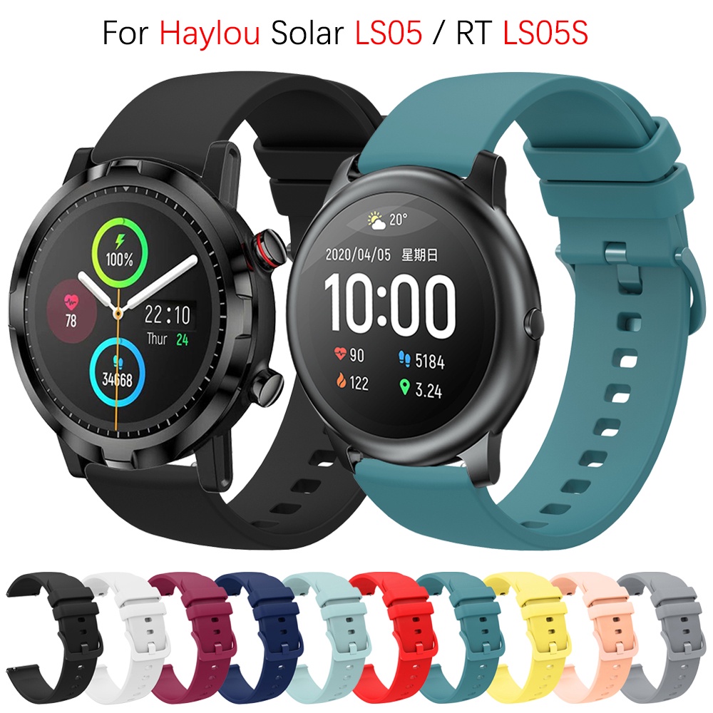 Silicone Dây Đeo Silicon Thay Thế Cho Đồng Hồ Thông Minh haylou 2 pro ls02 pro / gst / gst lite / gs