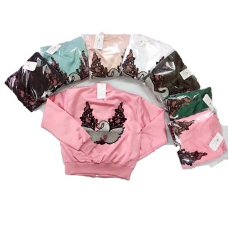 Áo khoác nữ bomber hình chim ưng