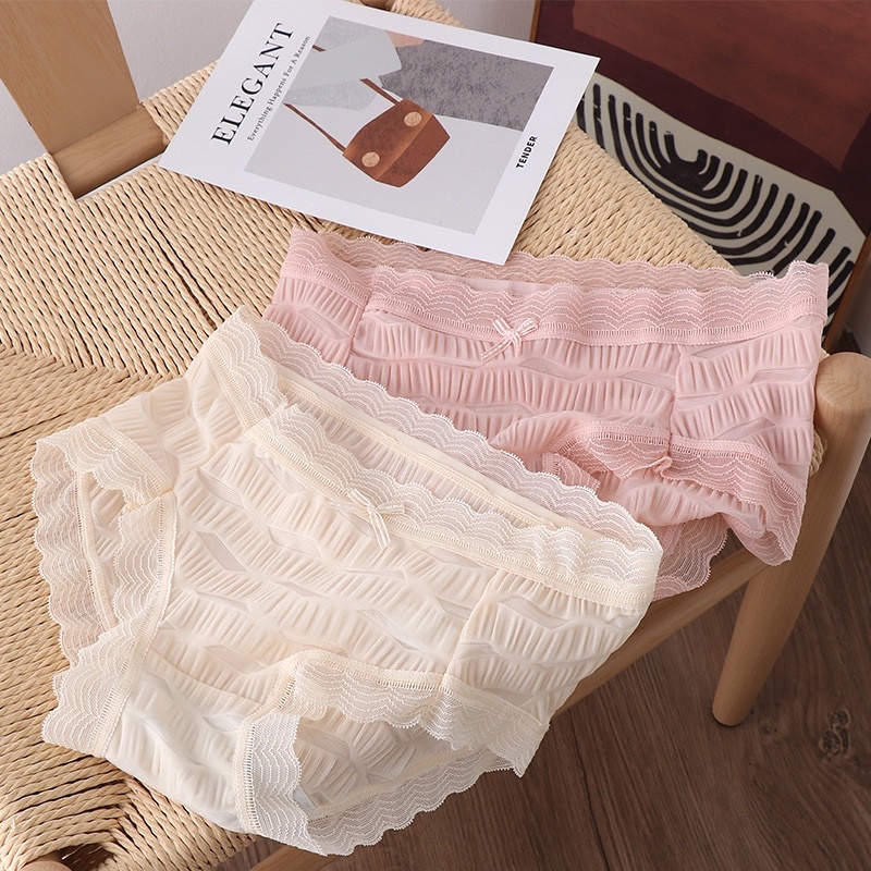 Quần Lót Đúc Su Nhún 2 Lớp Siêu Mềm Mịn Thông Hơi Thoáng Khí Tone Màu Pastel Cao Cấp 676