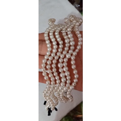 Bờm tóc ngọc cho nàng tiểu thư phong cách hot trend Hàn quốc cực xinh