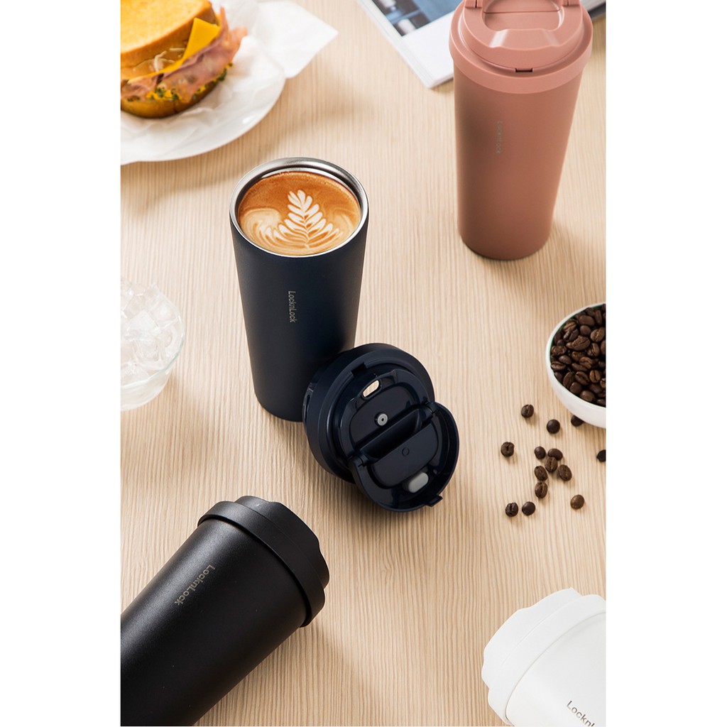 Ly Giữ Nhiệt Lock&Lock Energetic One-Touch Tumbler 550ml LHC3249 - Hàng Chính Hãng - Happi House