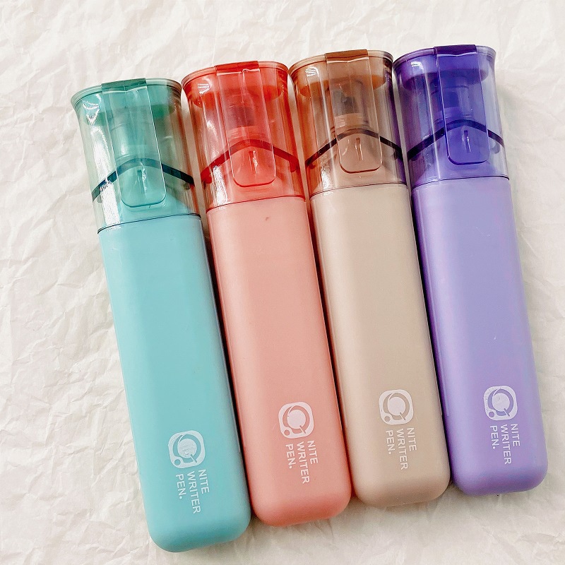 Bộ 4 Bút Đánh Dấu Hightlighter Đầu Mềm Màu Sữa Ngọt Ngào