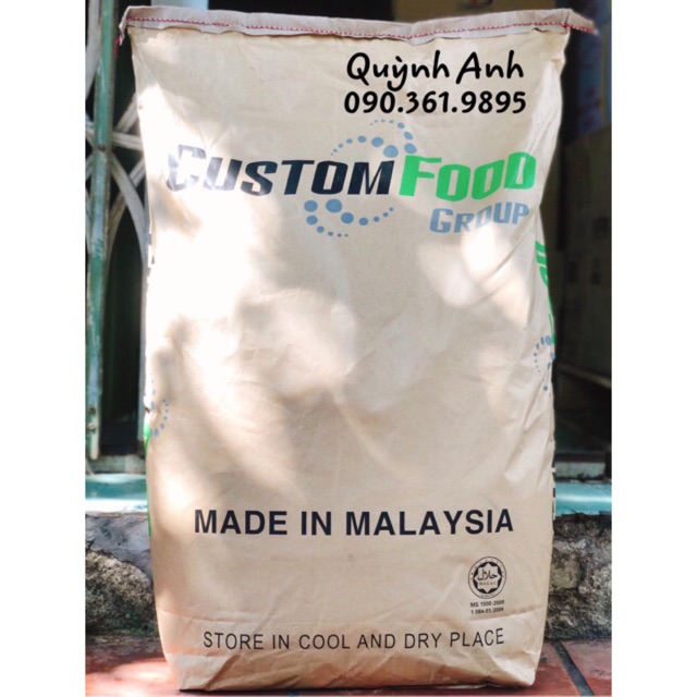 Bột kem béo Custom Food (độ béo 35C) [hàng chính hãng] bao 25kg