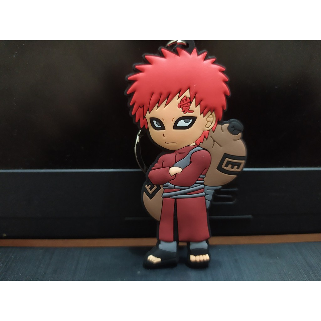Móc khóa Naruto bản đẹp 2 mặt dày dặn chất liệu Silicone cao cấp 2/2 LOẠI TO