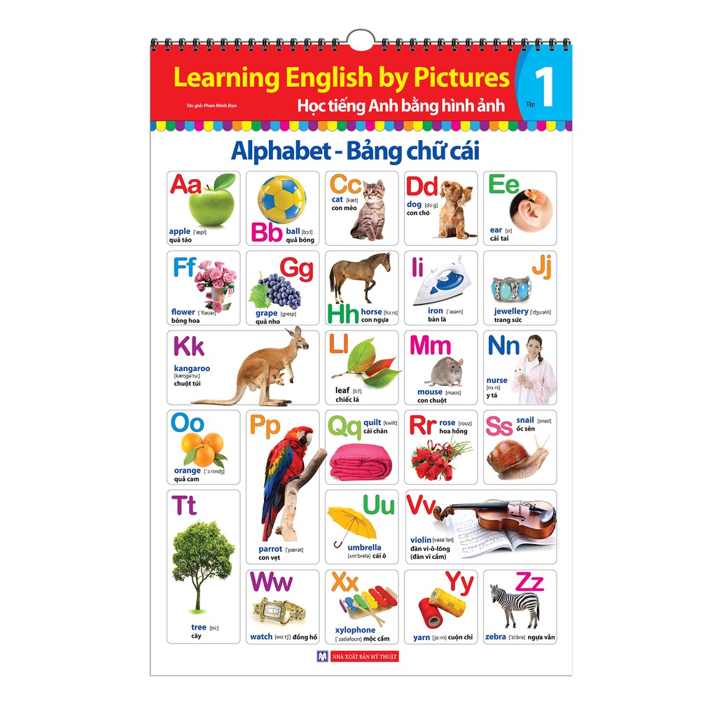 Sách - Learing English by Pictures - Học tiếng Anh bằng hình ảnh tập 1