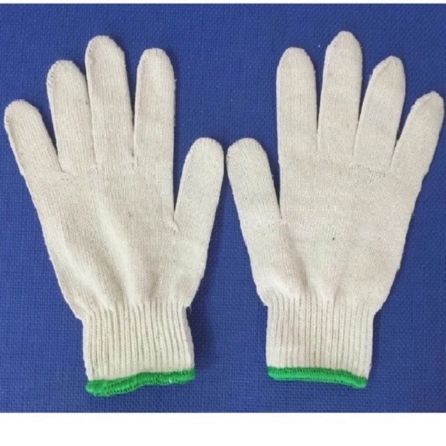Combo 5 đôi bao tay len, găng tay len bảo hộ lao động loại dày (80g)