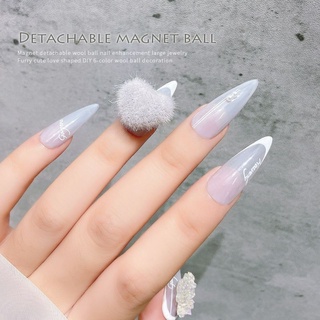charm tim lông nail mix móng siêu xinh