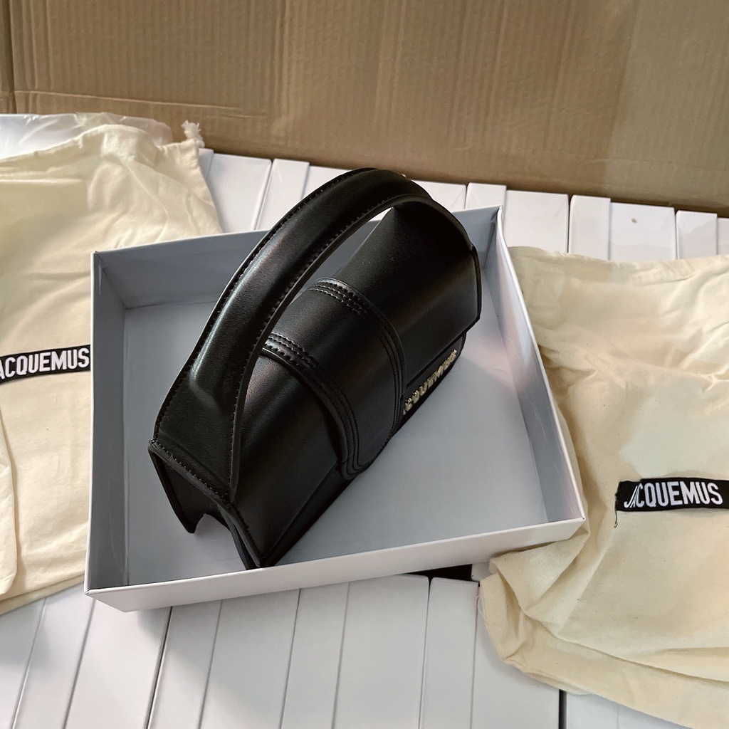 Túi quai xách Jacquemus fullbox kèm túi vải hãng size 20/24