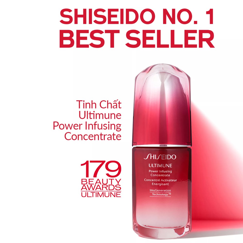 「MÃ SALE KHỦNG 」 Tinh chất dưỡng da Shiseido Ultimune Power Infusing Concentrate N 50ml ∛