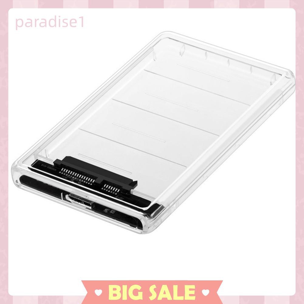 Hộp Đựng Ổ Cứng Trong Suốt 2.5 inch HDD SSD SATA Sang USB 3.0 | BigBuy360 - bigbuy360.vn